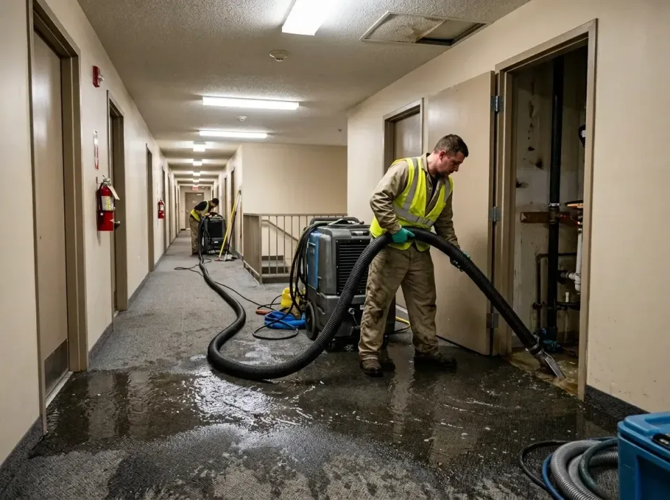 multi-unit-apartment-hallway-f-005 — frequently asked questions, Emergency Burst Pipe Water Extraction & Removal in Thomasto…